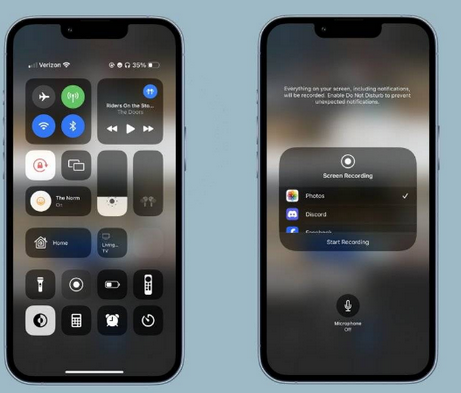岑巩苹果15维修分享iPhone15录制屏幕时如何录制音频 
