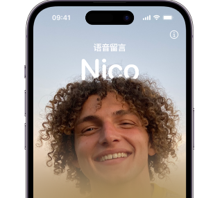岑巩苹果15服务站分享iPhone15实时语音留言开启方法 