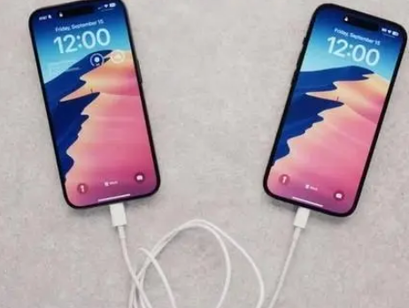 岑巩苹果15维修店分享iPhone15可以给安卓充电吗 