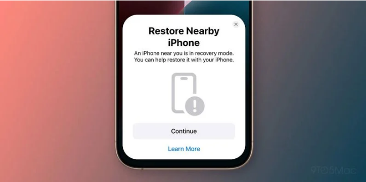 岑巩苹果手机维修分享iOS 18无线恢复功能可用另一部iPhone恢复变砖的iPhone 16 